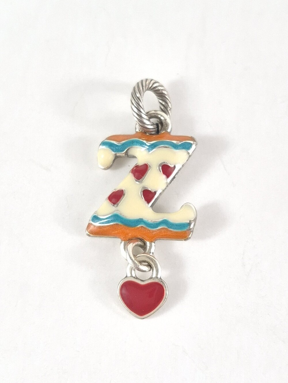 Brighton Letter Z Enamel Charm